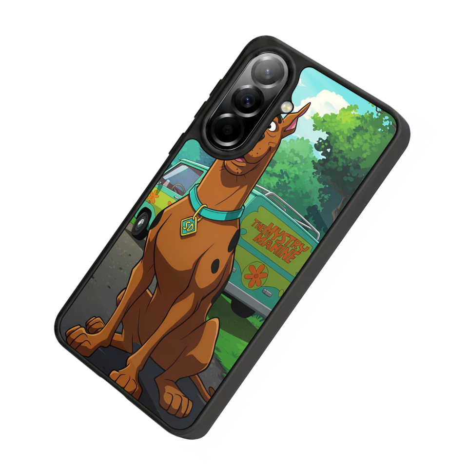 Samsung Galaxy A57 Uyumlu Scooby Doo Tasarımlı Glossy Premium Kılıf