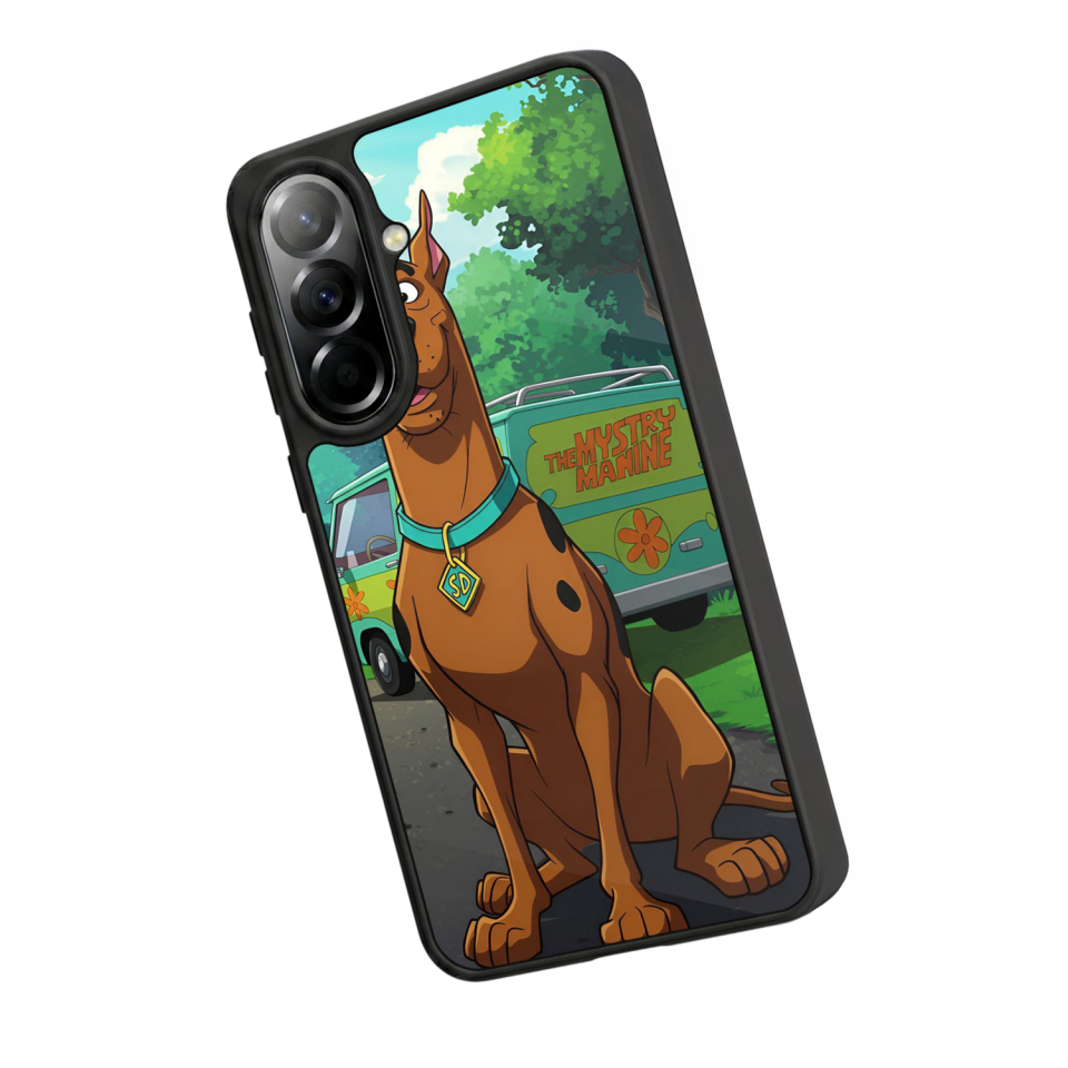 Samsung Galaxy A57 Uyumlu Scooby Doo Tasarımlı Glossy Premium Kılıf