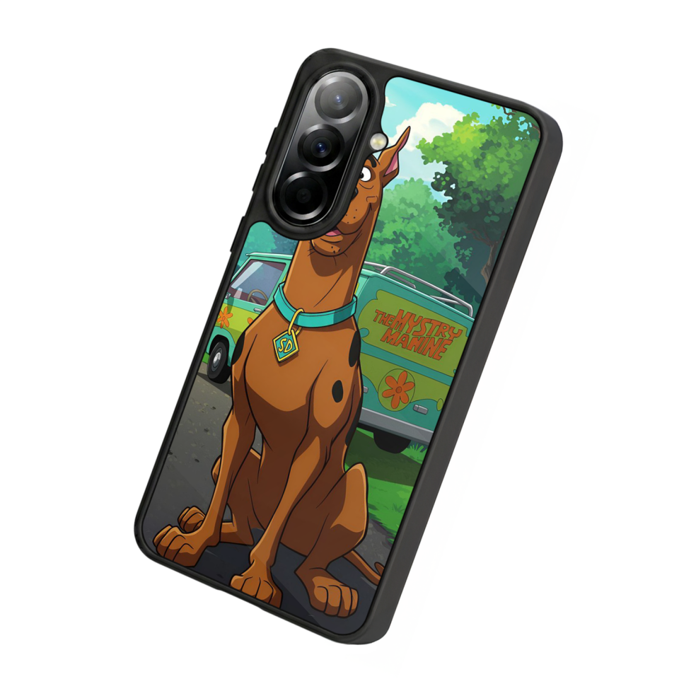 Samsung Galaxy A57 Uyumlu Scooby Doo Tasarımlı Glossy Premium Kılıf