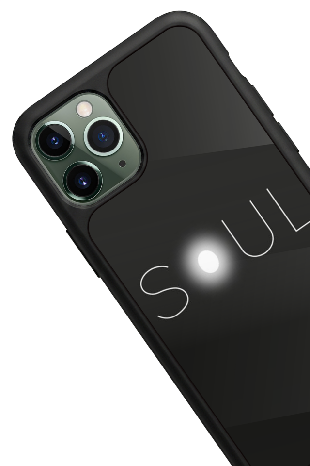 iPhone 11 Pro Max Uyumlu SOUL Tasarımlı Glossy Premium Kılıf