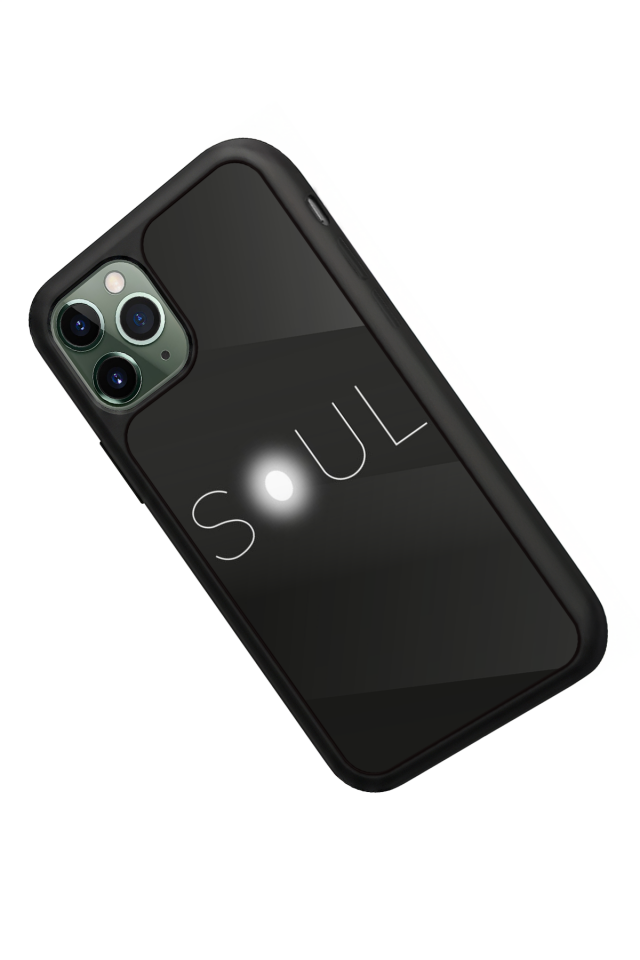 iPhone 11 Pro Max Uyumlu SOUL Tasarımlı Glossy Premium Kılıf