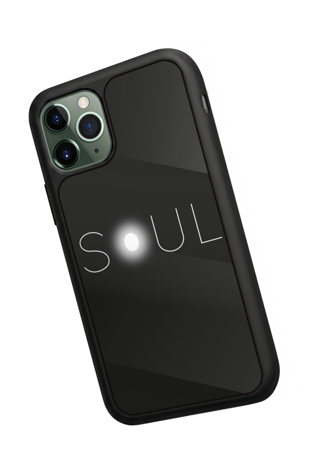 iPhone 11 Pro Max Uyumlu SOUL Tasarımlı Glossy Premium Kılıf
