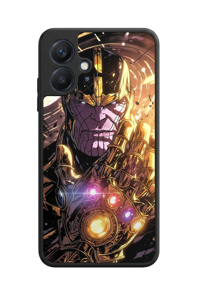 Samsung Galaxy A07 Uyumlu Thanos Tasarımlı Glossy Premium Kılıf