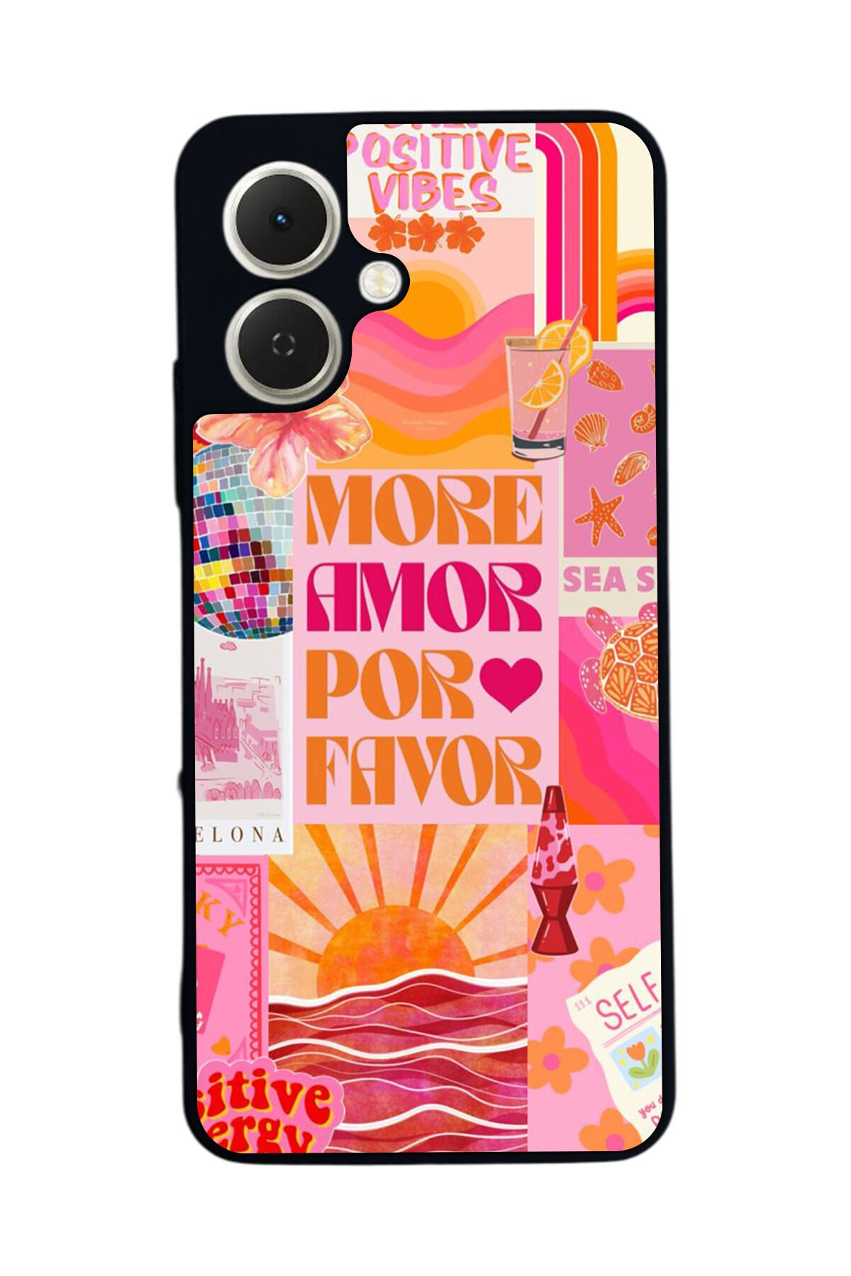 Tecno Spark GO 2 Uyumlu Poster Tasarımlı Glossy Premium Kılıf