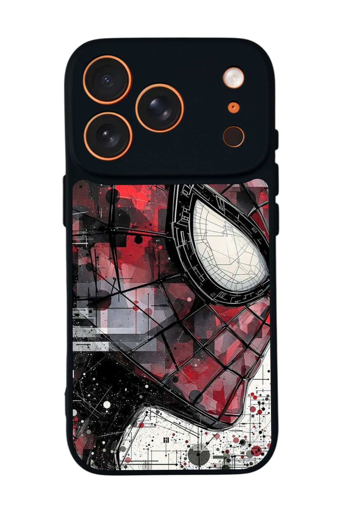 iPhone 17 Pro Max Uyumlu Spider Man ( Örümcek Adam ) Tasarımlı Glossy Premium Kılıf