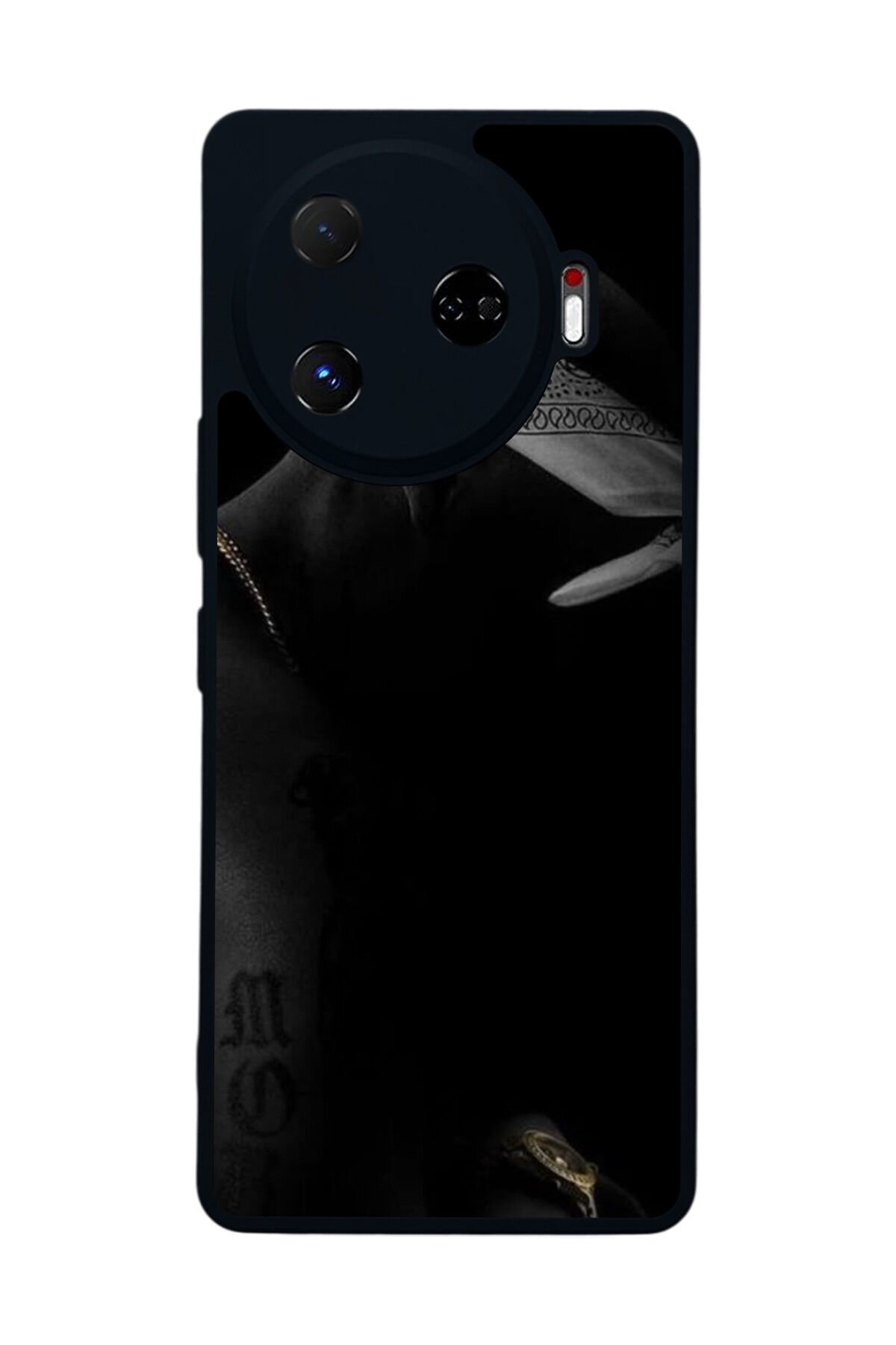 Tecno Camon 30 Pro Uyumlu Tupac Tasarımlı Glossy Premium Kılıf