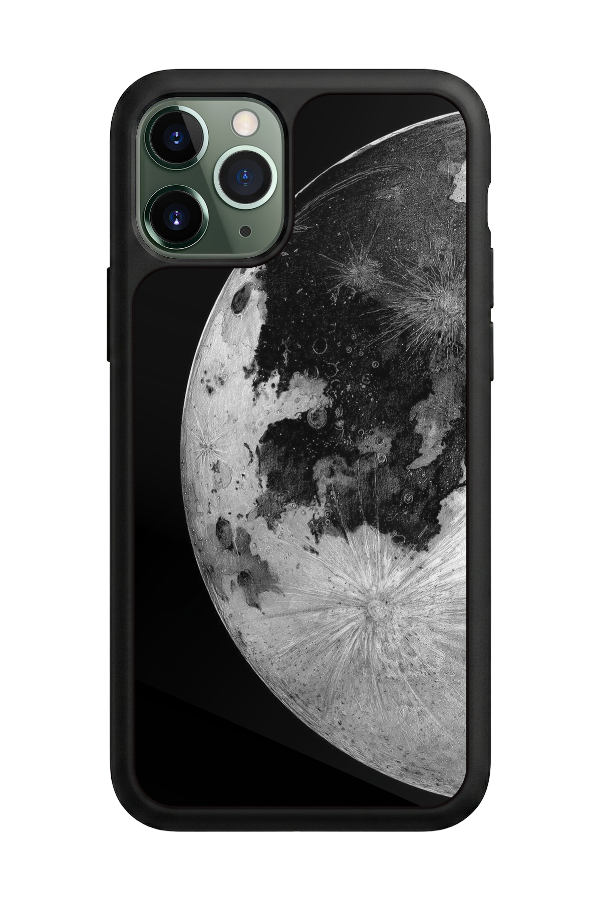 iPhone 11 Pro Uyumlu Ay Tasarımlı Glossy Premium Kılıf