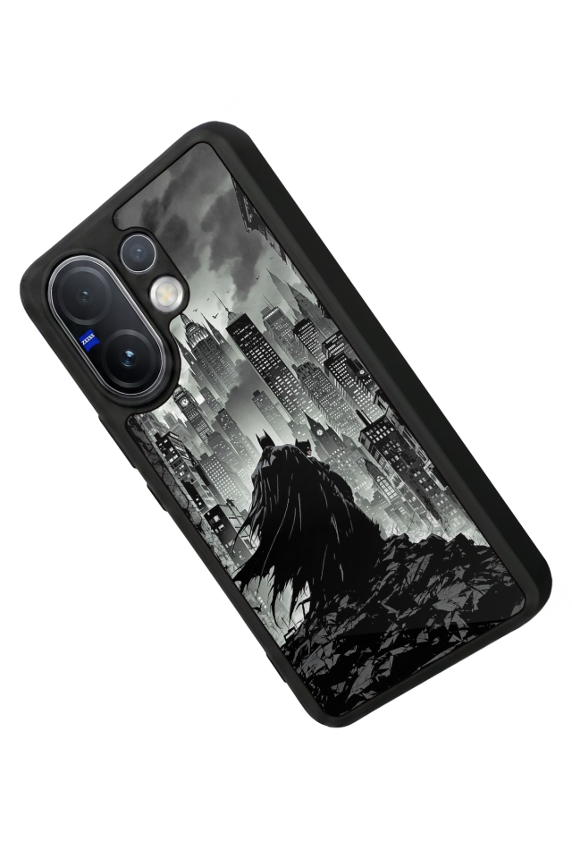 Vivo V60 Uyumlu Batman Tasarımlı Glossy Premium Kılıf