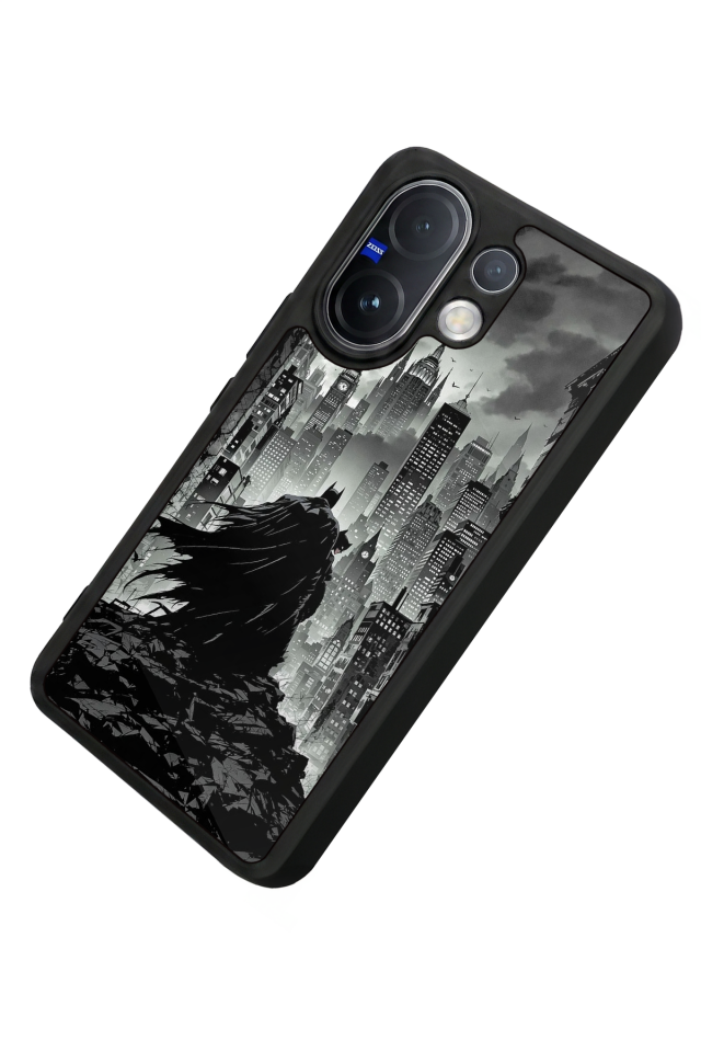 Vivo V60 Uyumlu Batman Tasarımlı Glossy Premium Kılıf