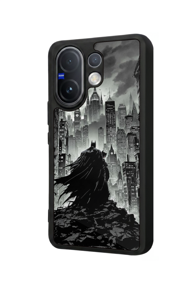 Vivo V60 Uyumlu Batman Tasarımlı Glossy Premium Kılıf