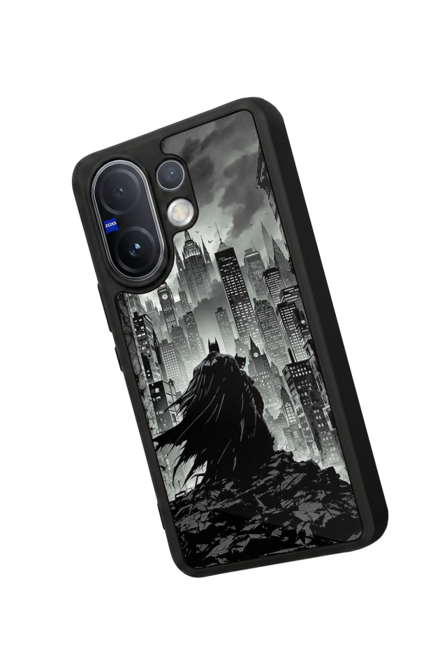 Vivo V60 Uyumlu Batman Tasarımlı Glossy Premium Kılıf