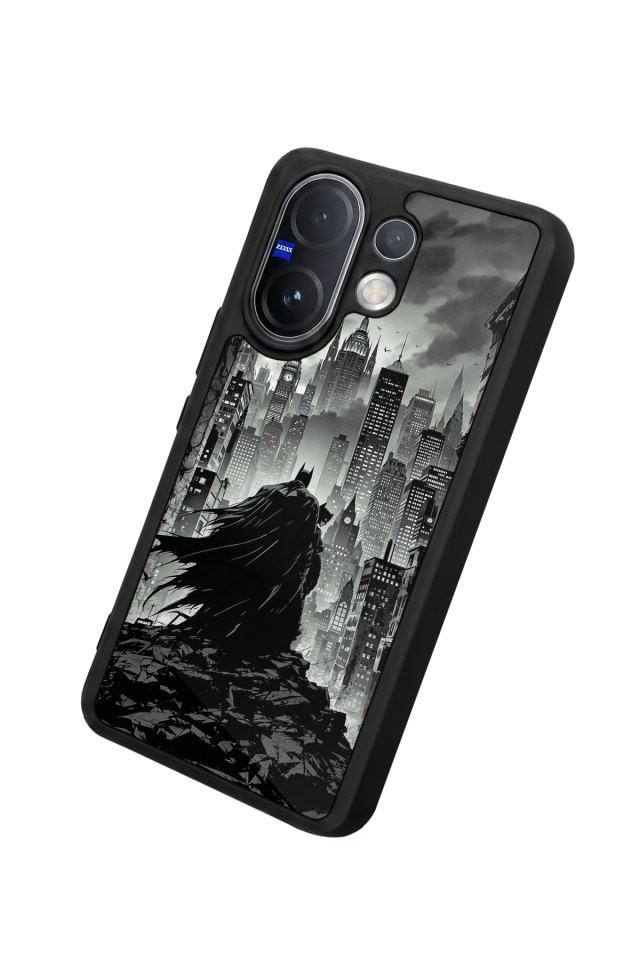 Vivo V60 Uyumlu Batman Tasarımlı Glossy Premium Kılıf
