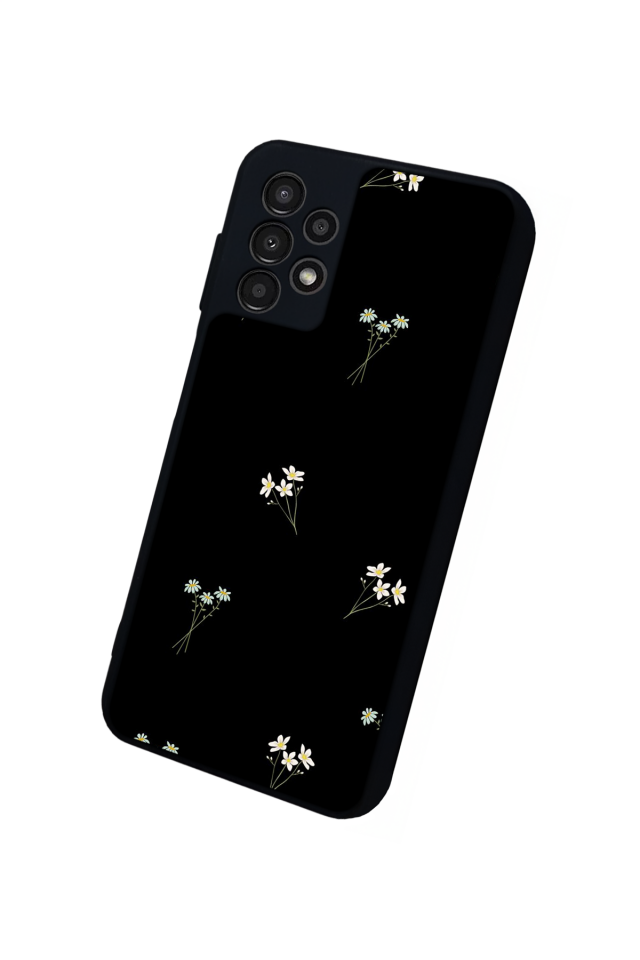 Samsung Galaxy A23 Uyumlu Cicek Tasarımlı Glossy Premium Kılıf
