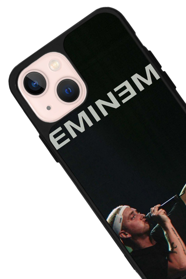 iPhone 15 Plus Uyumlu Eminem Tasarımlı Glossy Premium Kılıf
