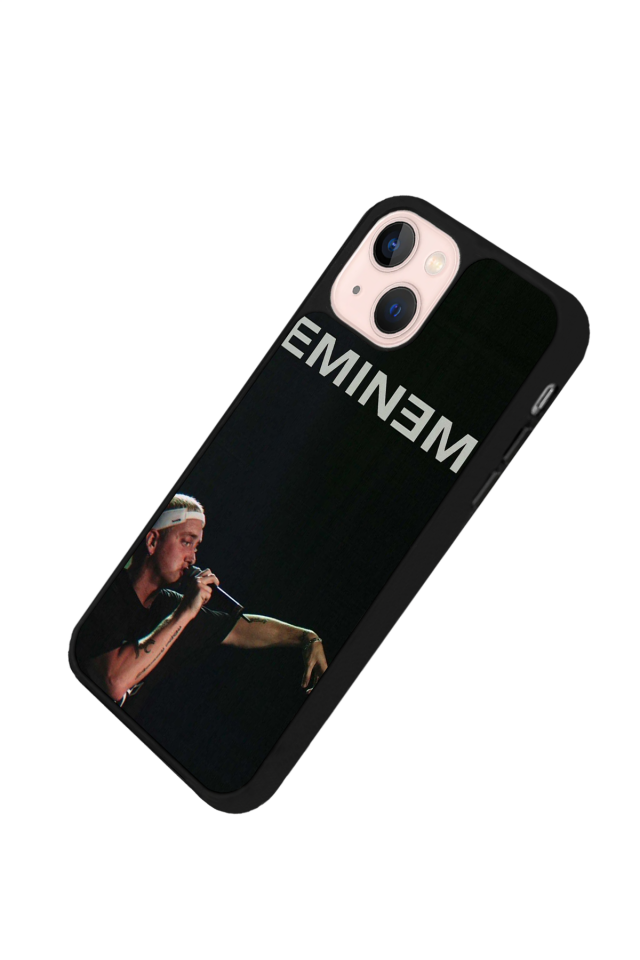 iPhone 15 Plus Uyumlu Eminem Tasarımlı Glossy Premium Kılıf