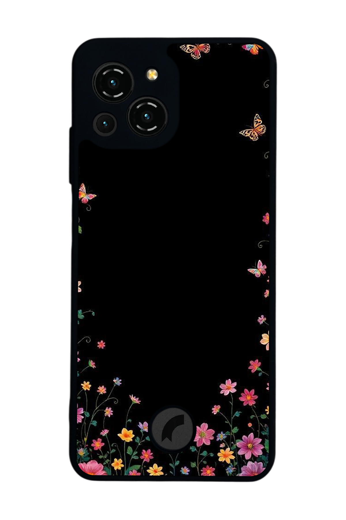 Reeder S23 Pro Max Uyumlu Floral Tasarımlı Glossy Premium Kılıf