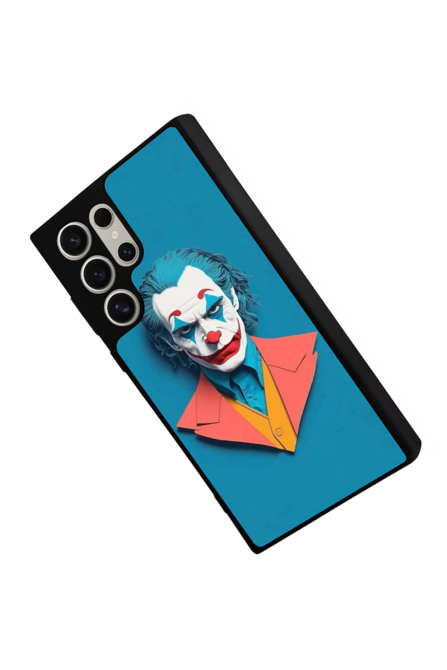 Samsung Galaxy S22 Ultra Uyumlu Joker Tasarımlı Glossy Premium Kılıf