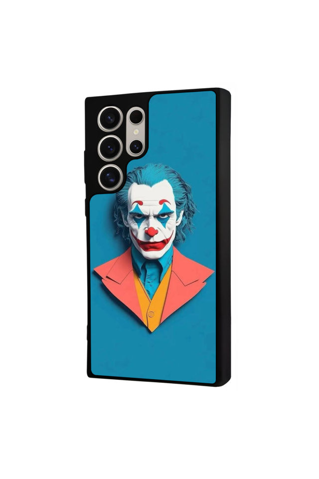 Samsung Galaxy S22 Ultra Uyumlu Joker Tasarımlı Glossy Premium Kılıf