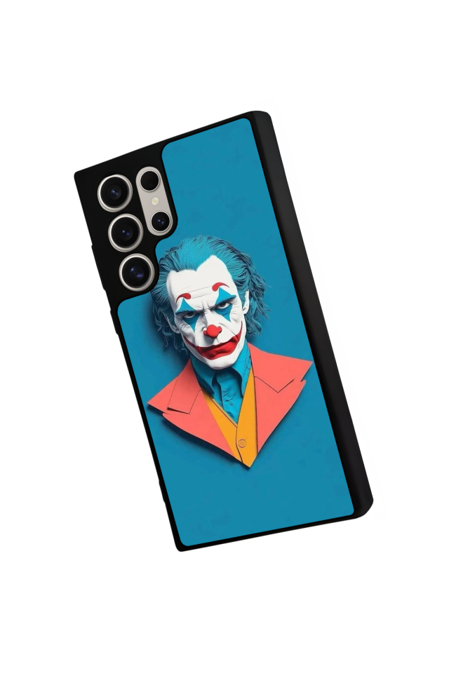 Samsung Galaxy S22 Ultra Uyumlu Joker Tasarımlı Glossy Premium Kılıf