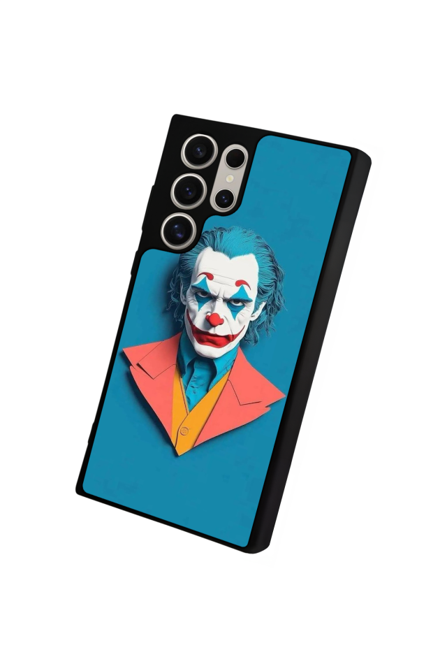 Samsung Galaxy S22 Ultra Uyumlu Joker Tasarımlı Glossy Premium Kılıf