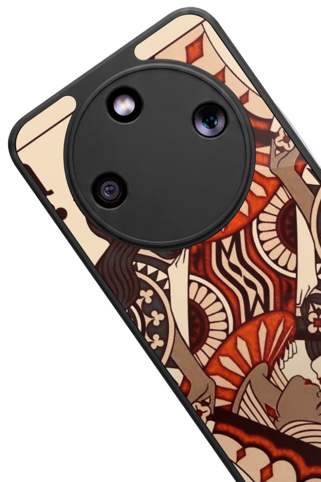 Honor Magic 8 Lite Uyumlu Kalp Love Tasarımlı Glossy Premium Kılıf