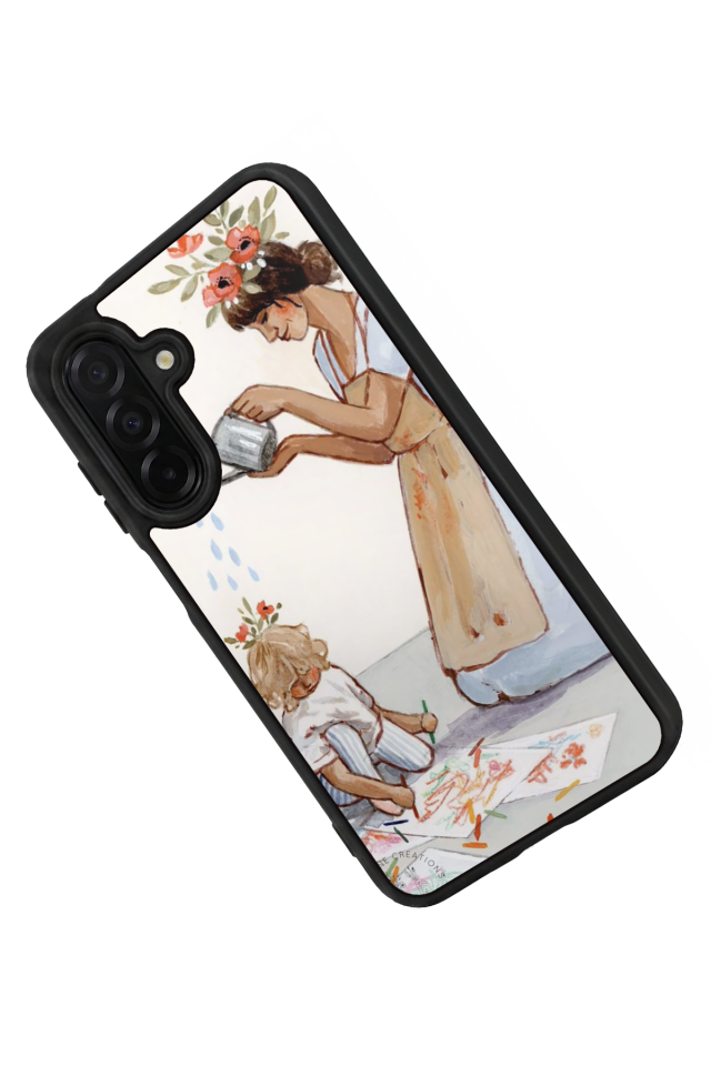 Samsung Galaxy A36 Uyumlu Kalp Love Tasarımlı Glossy Premium Kılıf