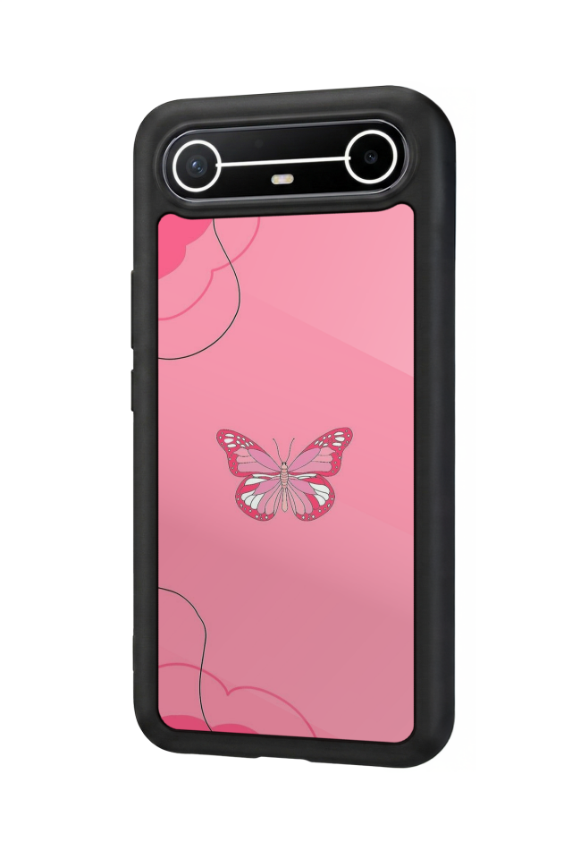 Tecno Spark Slim 5G Uyumlu Kelebek Tasarımlı Glossy Premium Kılıf