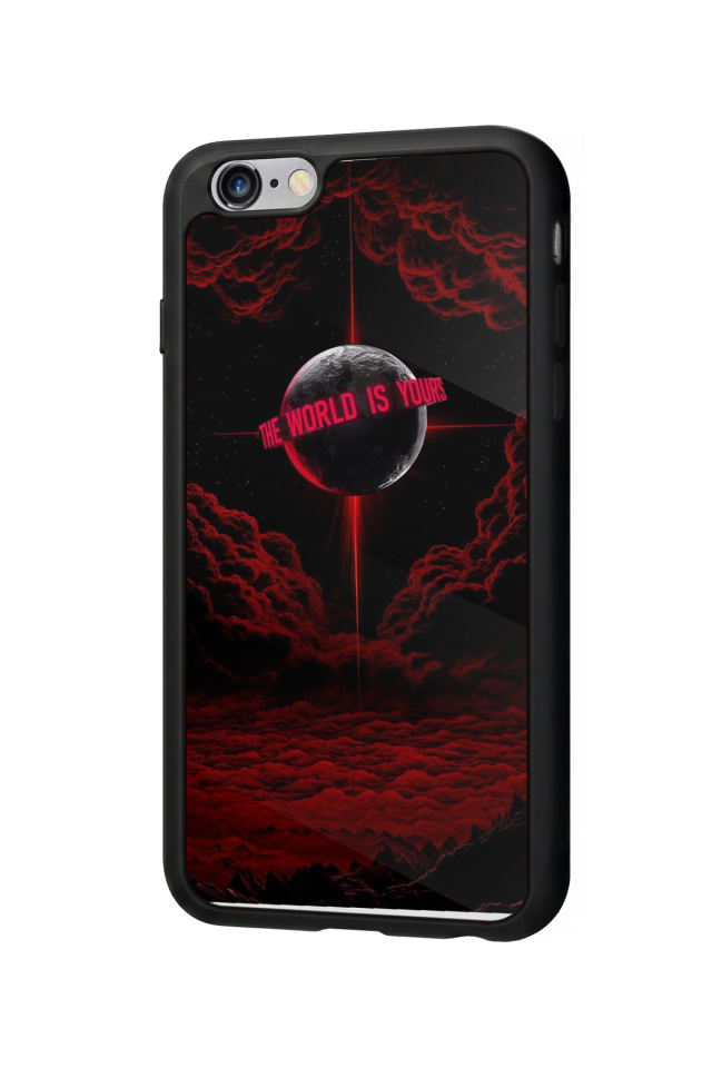 iPhone 6 Plus Uyumlu Scarface Tasarımlı Glossy Premium Kılıf