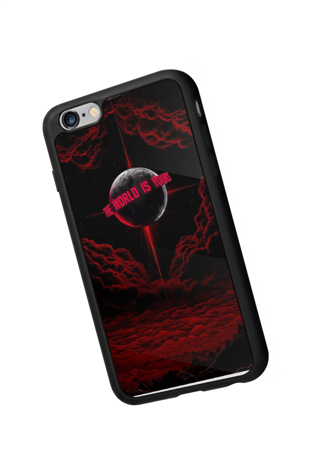 iPhone 6 Plus Uyumlu Scarface Tasarımlı Glossy Premium Kılıf