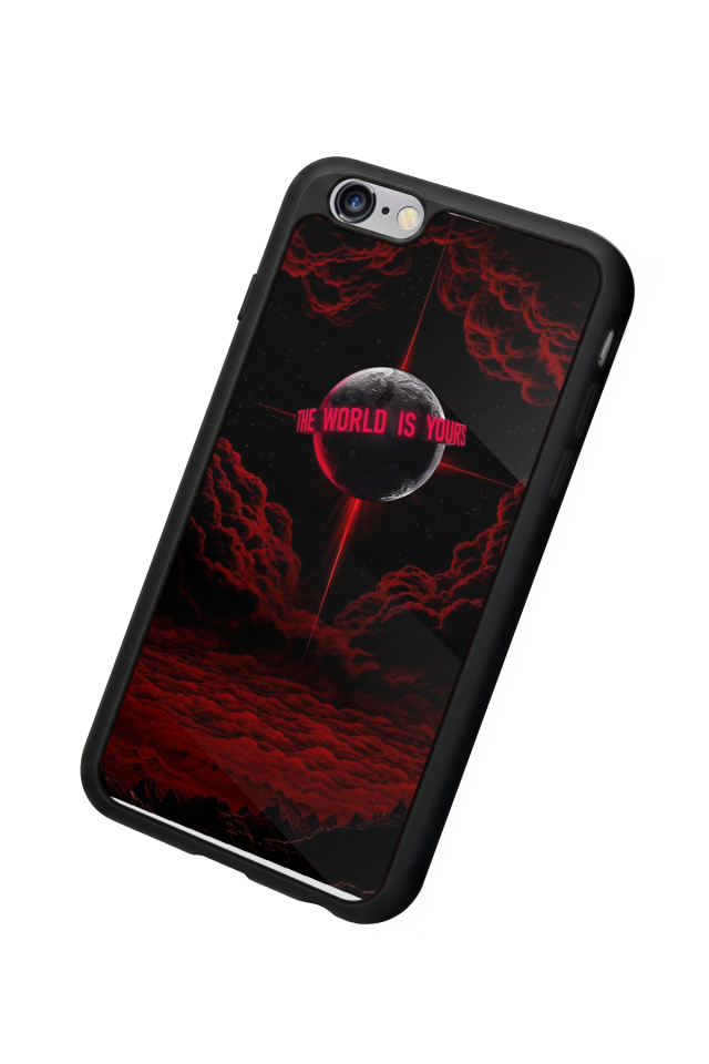 iPhone 6 Plus Uyumlu Scarface Tasarımlı Glossy Premium Kılıf