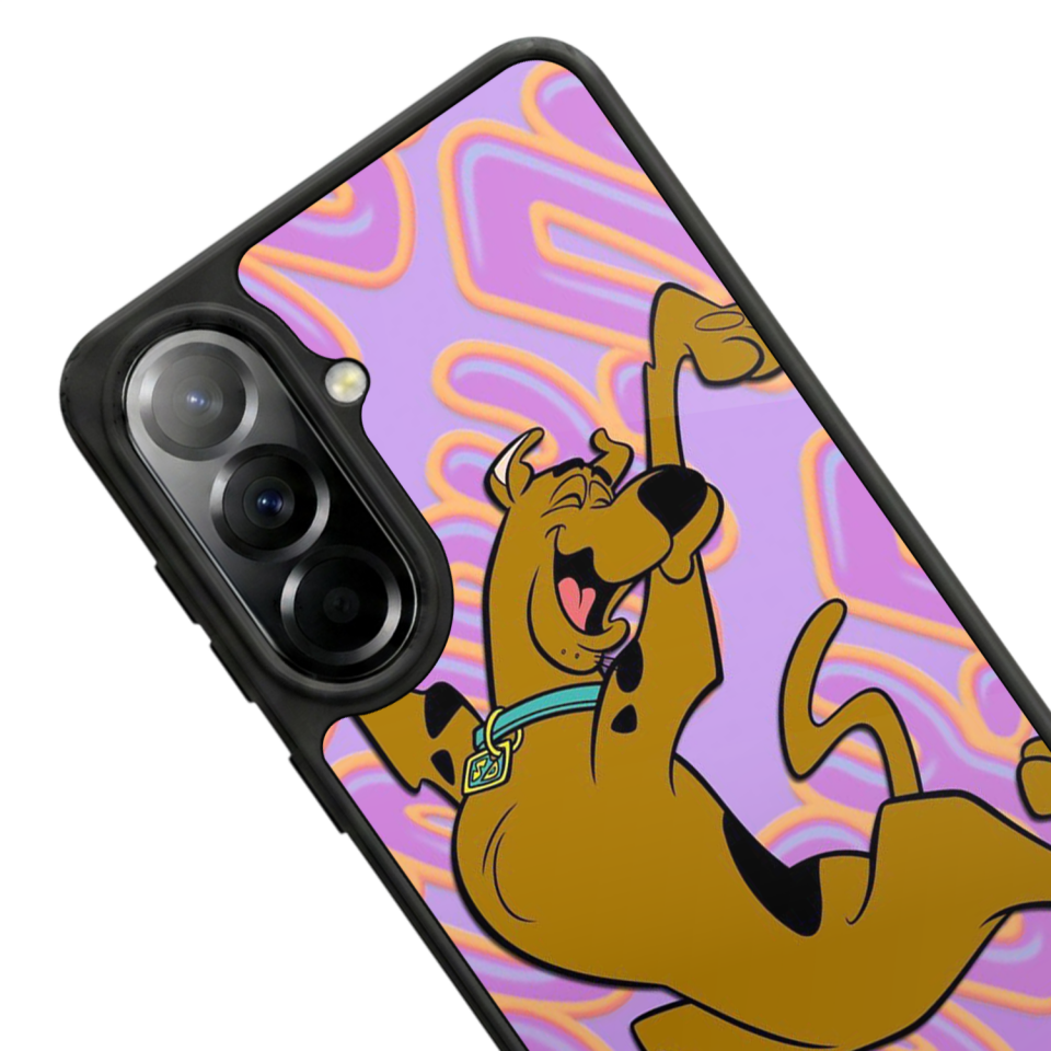 Samsung Galaxy A57 Uyumlu Scooby Doo Tasarımlı Glossy Premium Kılıf