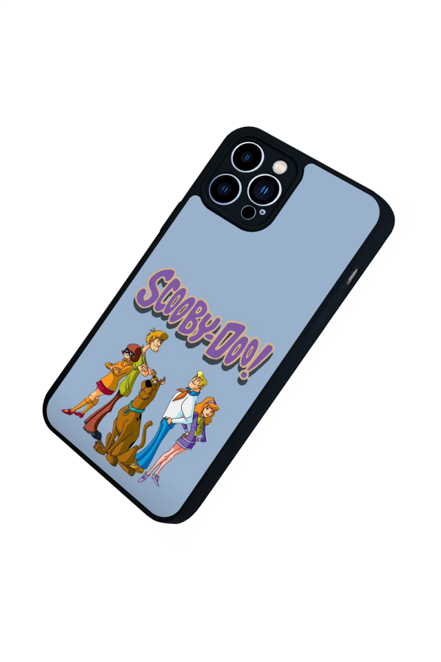 iPhone 12 Pro Max Uyumlu Scooby Doo Tasarımlı Glossy Premium Kılıf