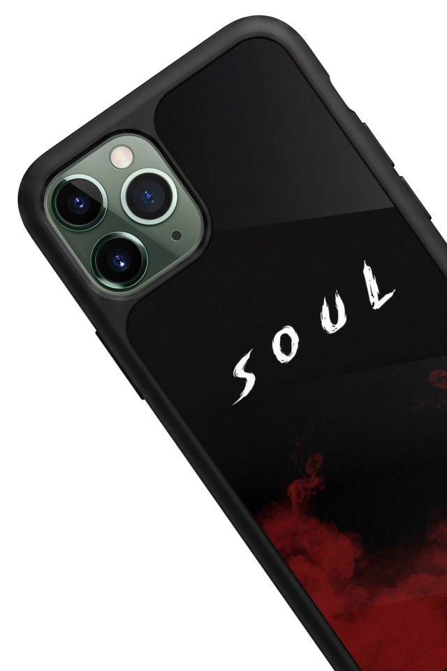 iPhone 11 Pro Max Uyumlu SOUL Tasarımlı Glossy Premium Kılıf