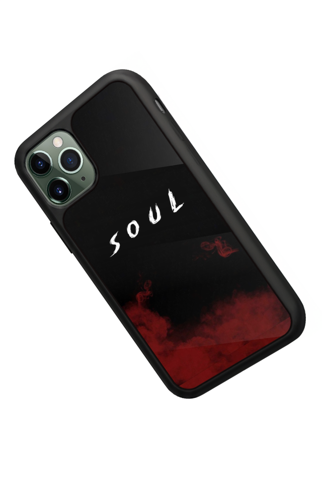 iPhone 11 Pro Max Uyumlu SOUL Tasarımlı Glossy Premium Kılıf
