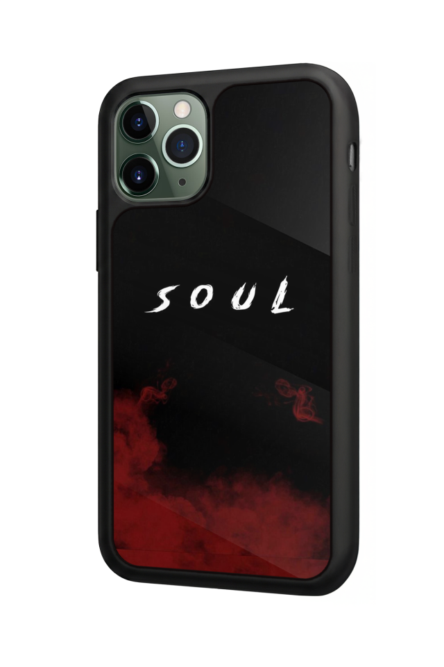iPhone 11 Pro Max Uyumlu SOUL Tasarımlı Glossy Premium Kılıf