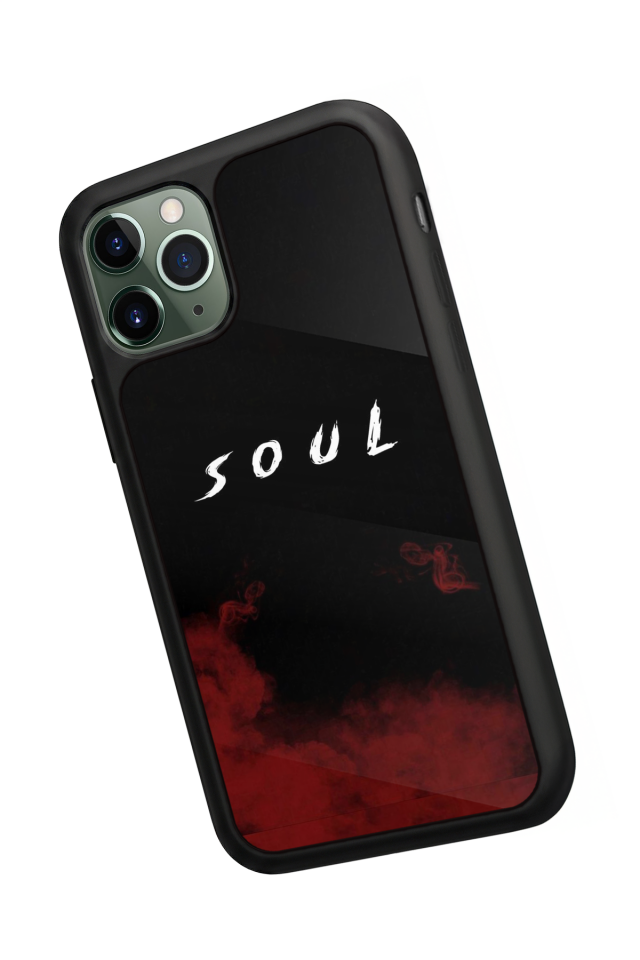 iPhone 11 Pro Max Uyumlu SOUL Tasarımlı Glossy Premium Kılıf