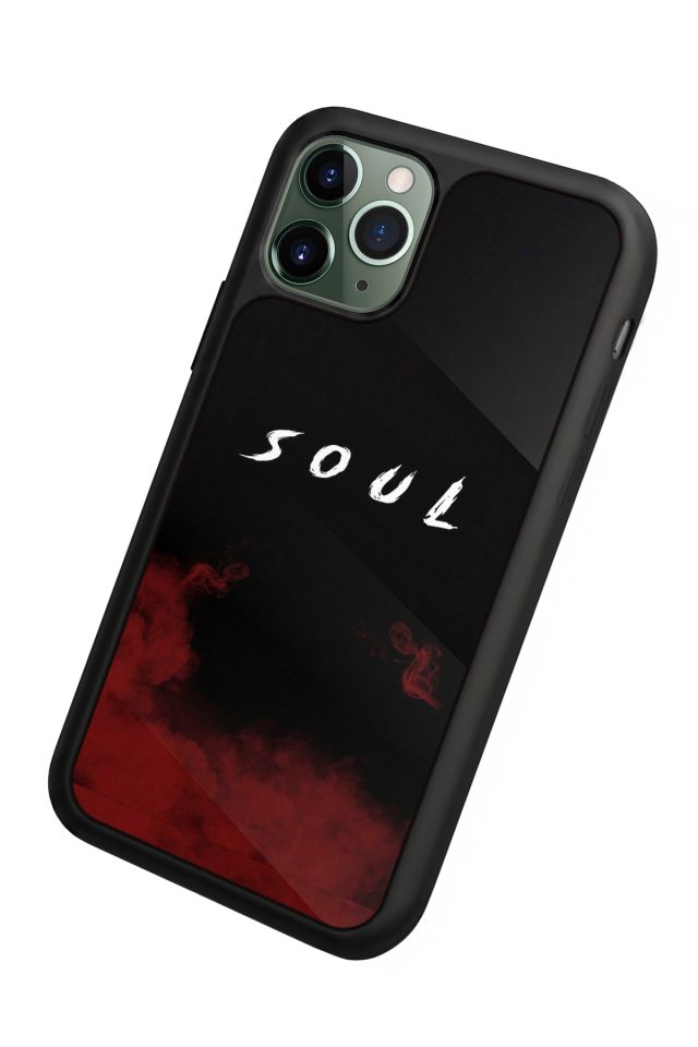 iPhone 11 Pro Max Uyumlu SOUL Tasarımlı Glossy Premium Kılıf
