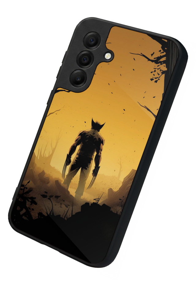 Samsung Galaxy A17 Uyumlu Wolverine Tasarımlı Glossy Premium Kılıf