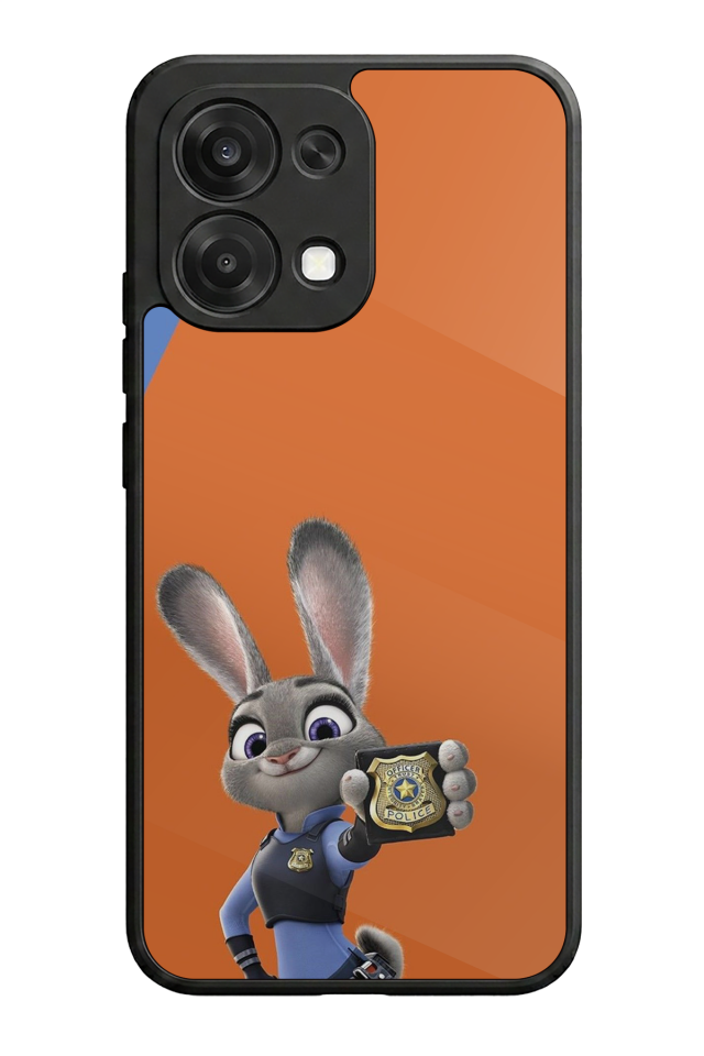 Oppo A6 Pro Uyumlu Zootropolis Tasarımlı Glossy Premium Kılıf