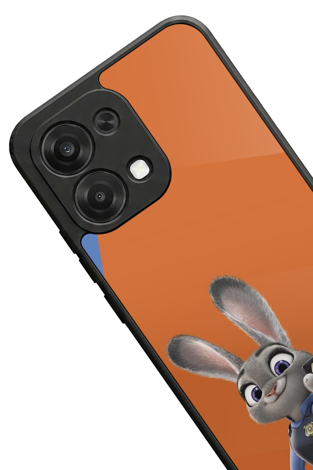 Oppo A6 Pro Uyumlu Zootropolis Tasarımlı Glossy Premium Kılıf
