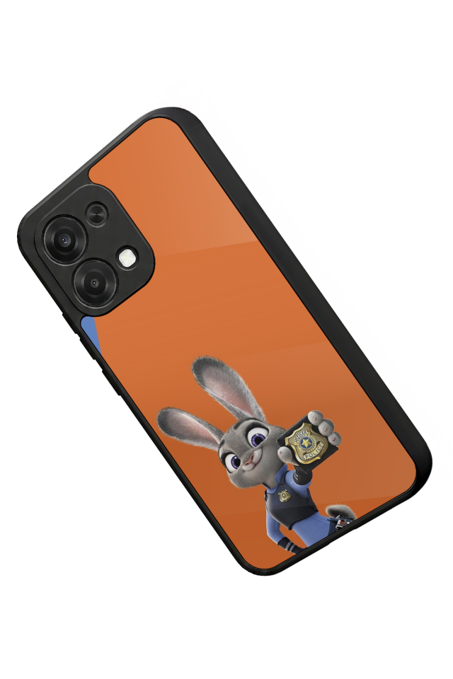 Oppo A6 Pro Uyumlu Zootropolis Tasarımlı Glossy Premium Kılıf