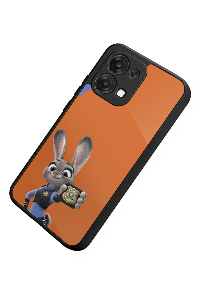 Oppo A6 Pro Uyumlu Zootropolis Tasarımlı Glossy Premium Kılıf