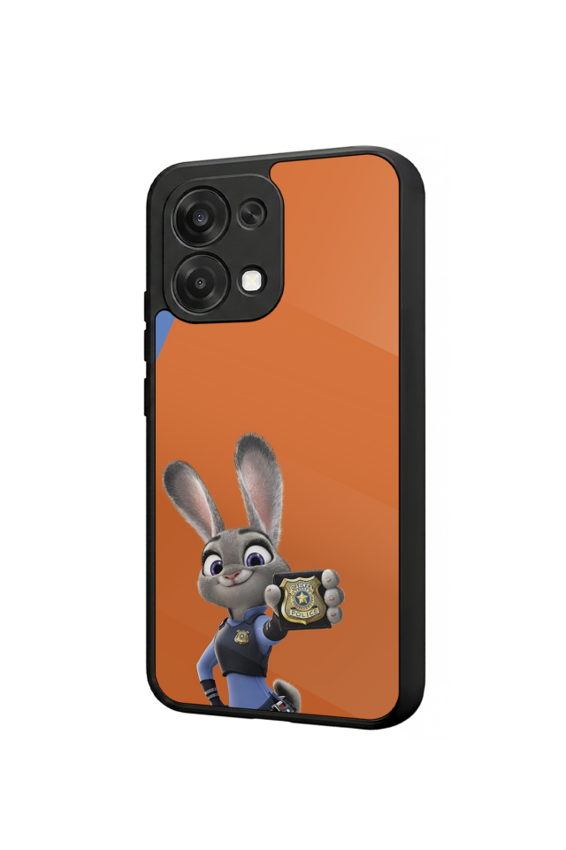 Oppo A6 Pro Uyumlu Zootropolis Tasarımlı Glossy Premium Kılıf