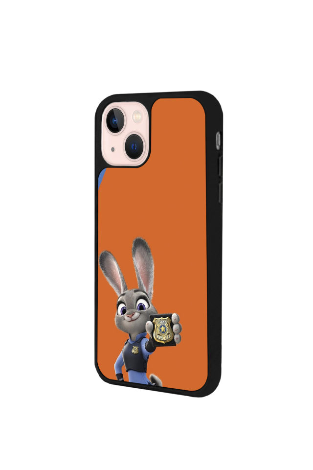 iPhone 13 Mini Uyumlu Zootropolis Tasarımlı Glossy Premium Kılıf