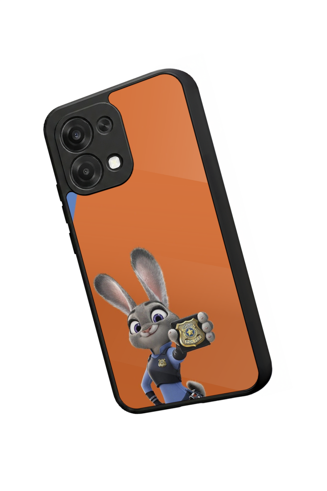 Oppo A6 Pro Uyumlu Zootropolis Tasarımlı Glossy Premium Kılıf