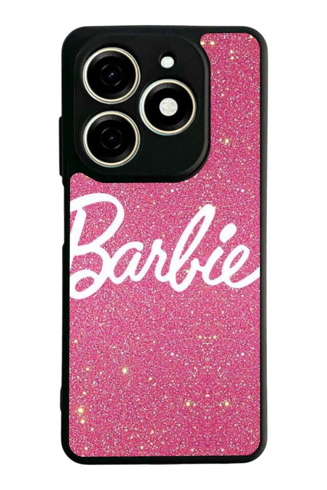 Tecno Spark 20/20C Uyumlu Barbie Tasarımlı Glossy Premium Kılıf