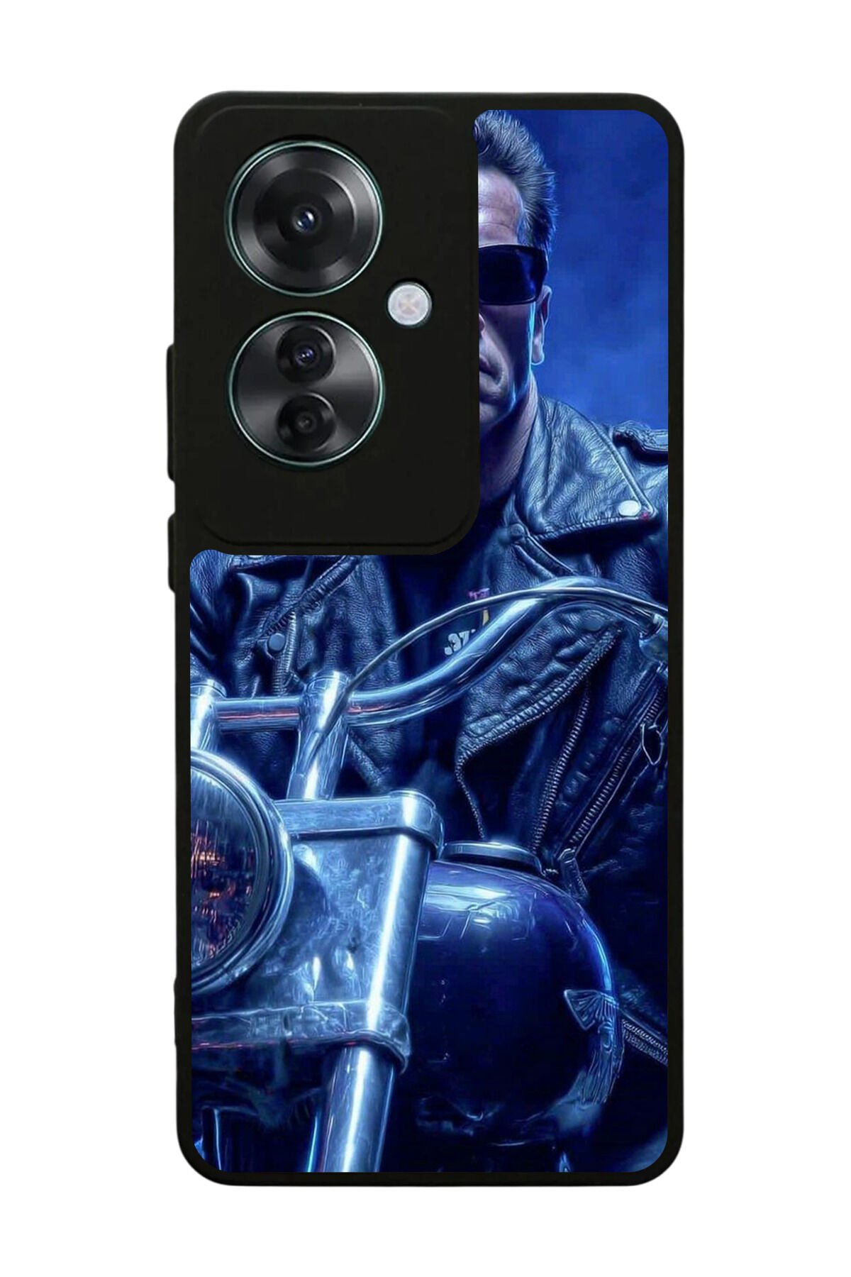 Oppo Reno 11F Uyumlu Terminator Tasarımlı Glossy Premium Kılıf