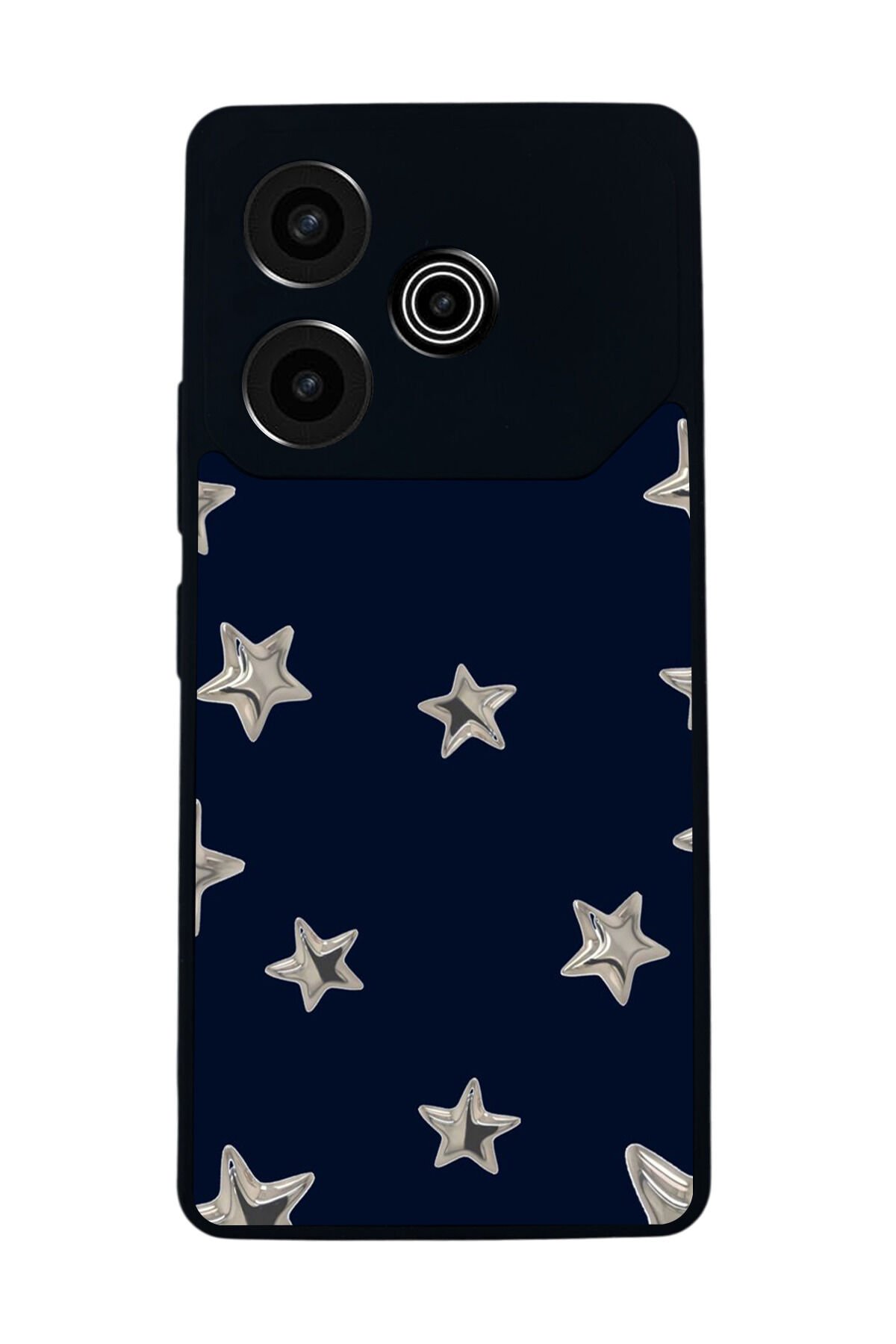 Tecno Pova 6 Uyumlu Retro Yildizlar Tasarımlı Glossy Premium Kılıf