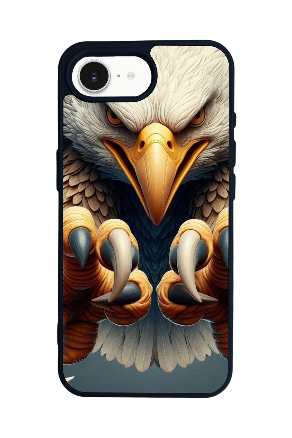 iPhone 16E Uyumlu Besiktas Tasarımlı Glossy Premium Kılıf