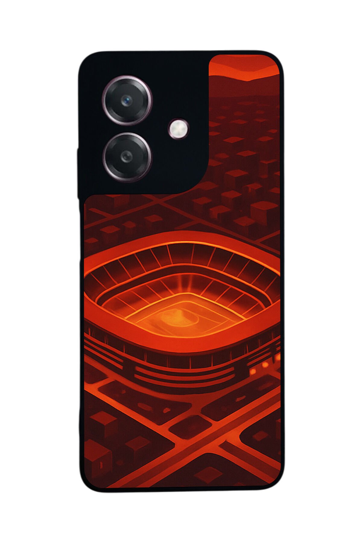 Oppo A3 5G Uyumlu Aslan Tasarımlı Glossy Premium Kılıf